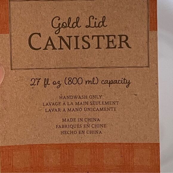 New Elegant Acorn Shaped Cookie Jar - Picture 9 of 12